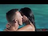 Cute girl loves anal outdoor banging