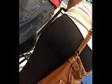 Yoga leggings bum