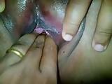 Indonesian Hot Mami big ass and wet pussy stabbed four fingers and fuck hard and