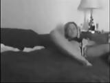 My mum masturbating on bed caught by hidden cam part 2