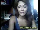 Cute teen tease on webcam