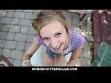 MyBabySittersClub - Petite Baby Sitter Caught Masturbating