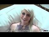 Hardcore blonde tattoed rocker babe ride cock as crazy