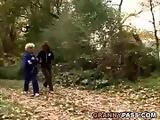 Granny Lesbian Love In The Forest