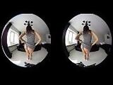 HD compilation of sexy solo european girls teasing in VR video