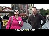 He picks up 70 years old granny tourist