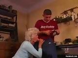 Hot grandma Effie loves anal