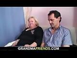 70 yo granny gives double head then fucked