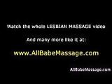 Lesbian masseuse oils up