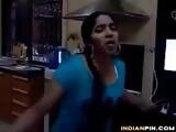 Cute Indian Dances And Teases Her Body